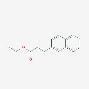 molecular formula C15H16O2 B045649 3-(萘-2-基)丙酸乙酯 CAS No. 112598-96-6