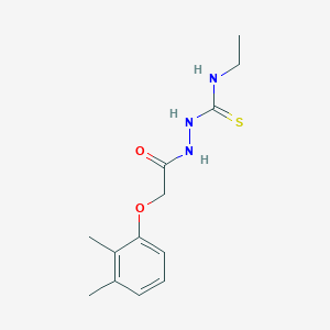 2-[(2,3-dimethylphenoxy)acetyl]-N-ethylhydrazinecarbothioamide