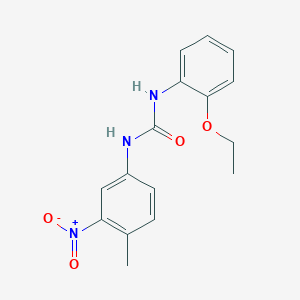 N-(2-ethoxyphenyl)-N'-(4-methyl-3-nitrophenyl)urea