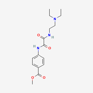 methyl 4-{[{[2-(diethylamino)ethyl]amino}(oxo)acetyl]amino}benzoate