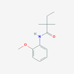 N-(2-methoxyphenyl)-2,2-dimethylbutanamide