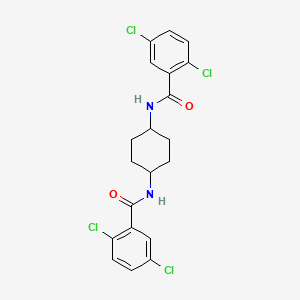 N,N'-1,4-cyclohexanediylbis(2,5-dichlorobenzamide)