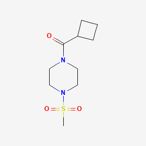 1-(cyclobutylcarbonyl)-4-(methylsulfonyl)piperazine