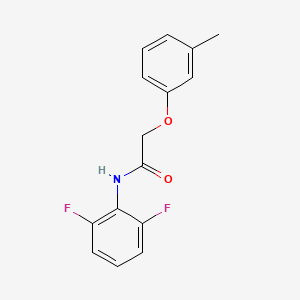 N-(2,6-difluorophenyl)-2-(3-methylphenoxy)acetamide