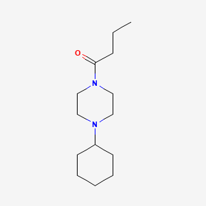 1-butyryl-4-cyclohexylpiperazine