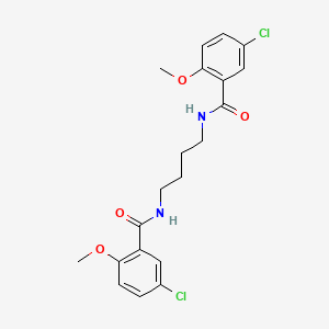 N,N'-1,4-butanediylbis(5-chloro-2-methoxybenzamide)