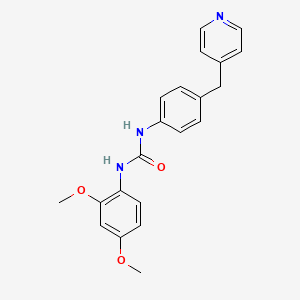 N-(2,4-dimethoxyphenyl)-N'-[4-(4-pyridinylmethyl)phenyl]urea