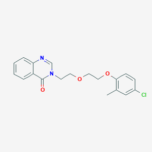 3-{2-[2-(4-chloro-2-methylphenoxy)ethoxy]ethyl}-4(3H)-quinazolinone