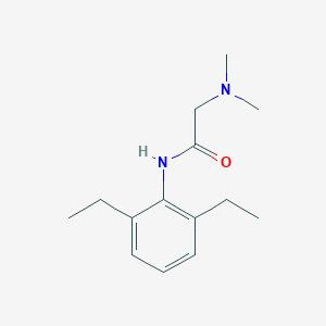 N-(2,6-diethylphenyl)-N~2~,N~2~-dimethylglycinamide