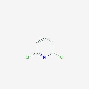 molecular formula C5H3Cl2N B045657 2,6-二氯吡啶 CAS No. 2402-78-0
