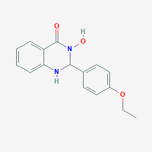 2-(4-ethoxyphenyl)-3-hydroxy-2,3-dihydro-4(1H)-quinazolinone