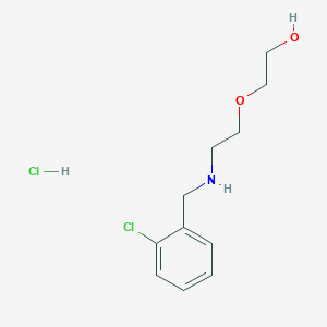 2-{2-[(2-chlorobenzyl)amino]ethoxy}ethanol hydrochloride