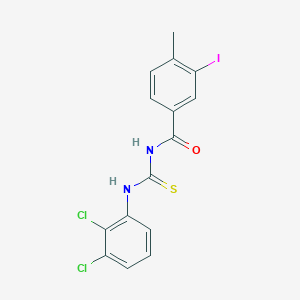 N-[(2,3-dichlorophenyl)carbamothioyl]-3-iodo-4-methylbenzamide