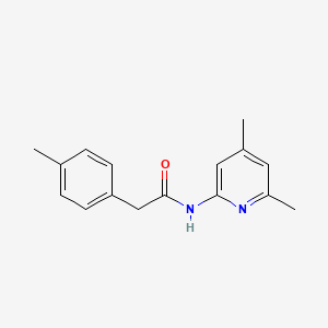 N-(4,6-dimethyl-2-pyridinyl)-2-(4-methylphenyl)acetamide