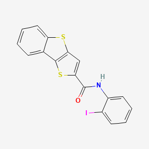 N-(2-iodophenyl)thieno[3,2-b][1]benzothiophene-2-carboxamide