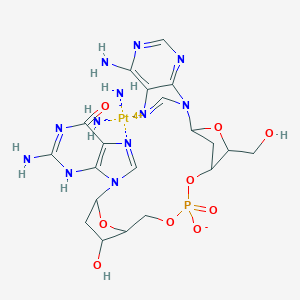 B045662 Cisplatin-deoxy(adenosine monophosphate guanosine) adduct CAS No. 119637-81-9