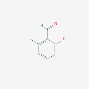 molecular formula C8H7FO B045663 2-氟-6-甲基苯甲醛 CAS No. 117752-04-2