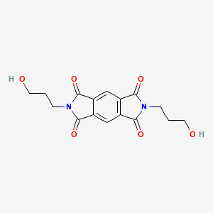 2,6-Bis(3-hydroxypropyl)pyrrolo[3,4-f]isoindole-1,3,5,7(2H,6H)-tetraone