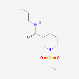 1-(ethylsulfonyl)-N-propylpiperidine-3-carboxamide