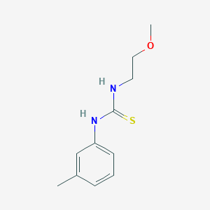 1-(2-Methoxyethyl)-3-(3-methylphenyl)thiourea