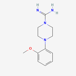 4-(2-Methoxyphenyl)piperazine-1-carboximidamide