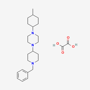 1-(1-benzyl-4-piperidinyl)-4-(4-methylcyclohexyl)piperazine oxalate