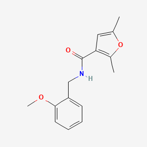 N-(2-methoxybenzyl)-2,5-dimethyl-3-furamide