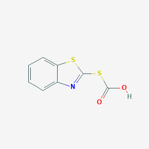 B045666 S-1,3-Benzothiazol-2-yl hydrogen carbonothioate CAS No. 112923-20-3