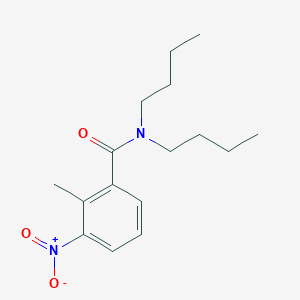 N,N-dibutyl-2-methyl-3-nitrobenzamide