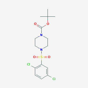 tert-butyl 4-[(2,5-dichlorophenyl)sulfonyl]-1-piperazinecarboxylate