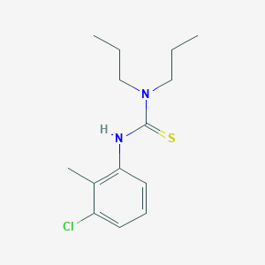 N'-(3-chloro-2-methylphenyl)-N,N-dipropylthiourea