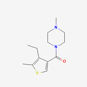 (4-ETHYL-5-METHYL-3-THIENYL)(4-METHYLPIPERAZINO)METHANONE