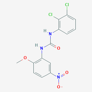 1-(2,3-Dichlorophenyl)-3-(2-methoxy-5-nitrophenyl)urea