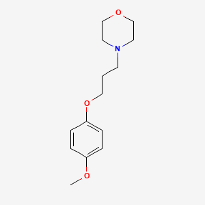 4-[3-(4-methoxyphenoxy)propyl]morpholine