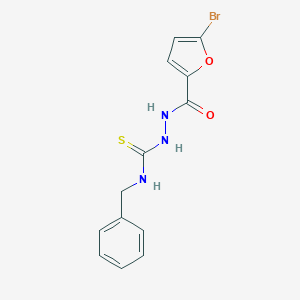 N-benzyl-2-(5-bromo-2-furoyl)hydrazinecarbothioamide