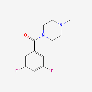 (3,5-Difluorophenyl)(4-methylpiperazin-1-yl)methanone