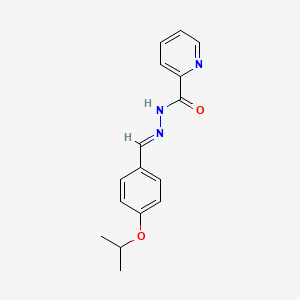 N'-(4-isopropoxybenzylidene)-2-pyridinecarbohydrazide