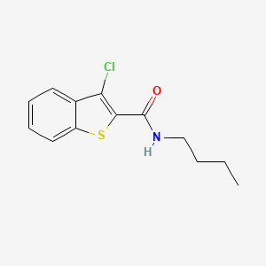 N-butyl-3-chloro-1-benzothiophene-2-carboxamide