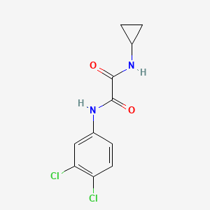 N-cyclopropyl-N'-(3,4-dichlorophenyl)ethanediamide