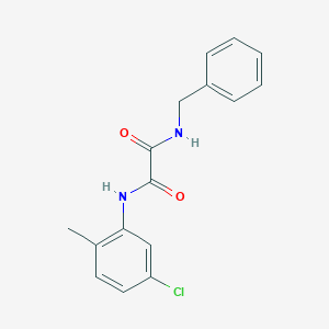 molecular formula C16H15ClN2O2 B4568791 N-苄基-N'-(5-氯-2-甲基苯基)乙二酰胺 