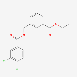 3-(ethoxycarbonyl)benzyl 3,4-dichlorobenzoate