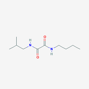 molecular formula C10H20N2O2 B4569165 N-butyl-N'-(2-methylpropyl)ethanediamide 