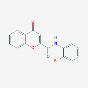 N-(2-bromophenyl)-4-oxo-4H-chromene-2-carboxamide