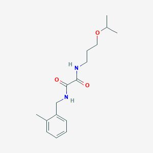 N-(3-isopropoxypropyl)-N'-(2-methylbenzyl)ethanediamide