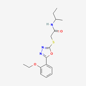 N-(sec-butyl)-2-{[5-(2-ethoxyphenyl)-1,3,4-oxadiazol-2-yl]thio}acetamide