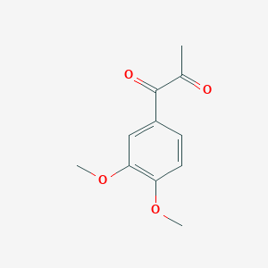 molecular formula C11H12O4 B4570604 1-(3,4-Dimethoxyphenyl)propane-1,2-dione 