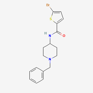 N-(1-benzylpiperidin-4-yl)-5-bromothiophene-2-carboxamide