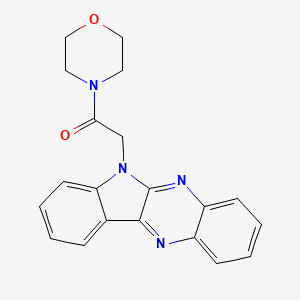 6-[2-(4-morpholinyl)-2-oxoethyl]-6H-indolo[2,3-b]quinoxaline