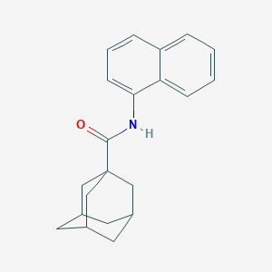 molecular formula C21H23NO B045708 N-(1-萘基)-1-金刚烷甲酰胺 CAS No. 121768-37-4