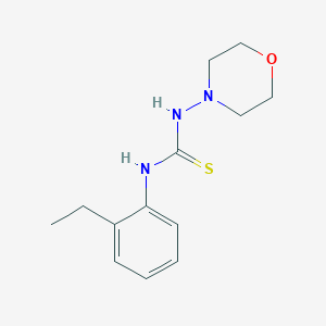 molecular formula C13H19N3OS B457139 1-(2-Ethylphenyl)-3-morpholin-4-ylthiourea 